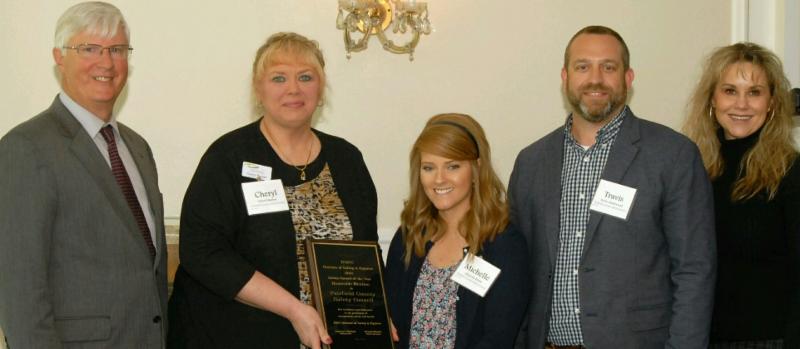 award staff group photo